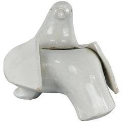 Modernist Studio Pottery ,Stylized Dove Planter or Sculpture Art Deco, Bauhaus 3