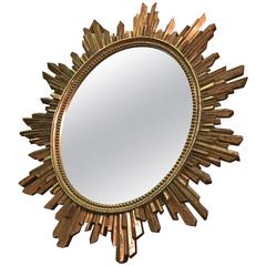 1960s Hollywood Regency Revival Giltwood Wall Mirror 12