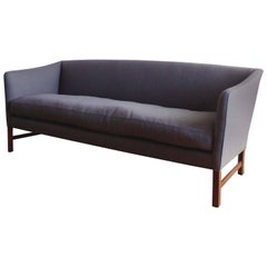 Three-Seat Sofa with Brazilian Rosewood Legs by Ole Wanscher