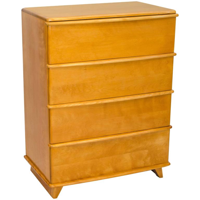 Chest of Drawers Heywood Wakefield Miami Series Highboy C3912 at 1stDibs