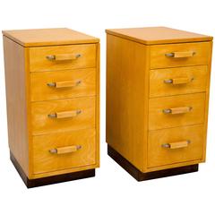 Pair of Small Chests of Drawers or Nightstands, Saarinen