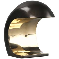 Nautilus Desk Lamp in Bronze by Christopher Kreiling