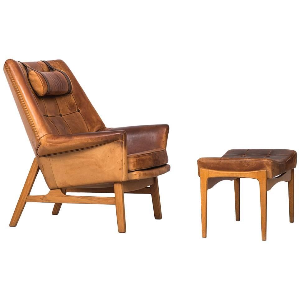 Tove & Edvard Kindt-Larsen Easy Chair Model Glimminge by Ope in Sweden
