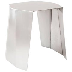 Adolfo Abejon Contemporary Stainless Steel Katy Limited Edition Sculpture Table 