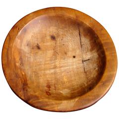 Vintage 1950s Mahogany Bowl by Odile Noll