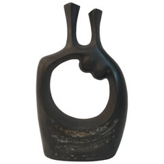 1960s Bronze "Embrace" Sculpture