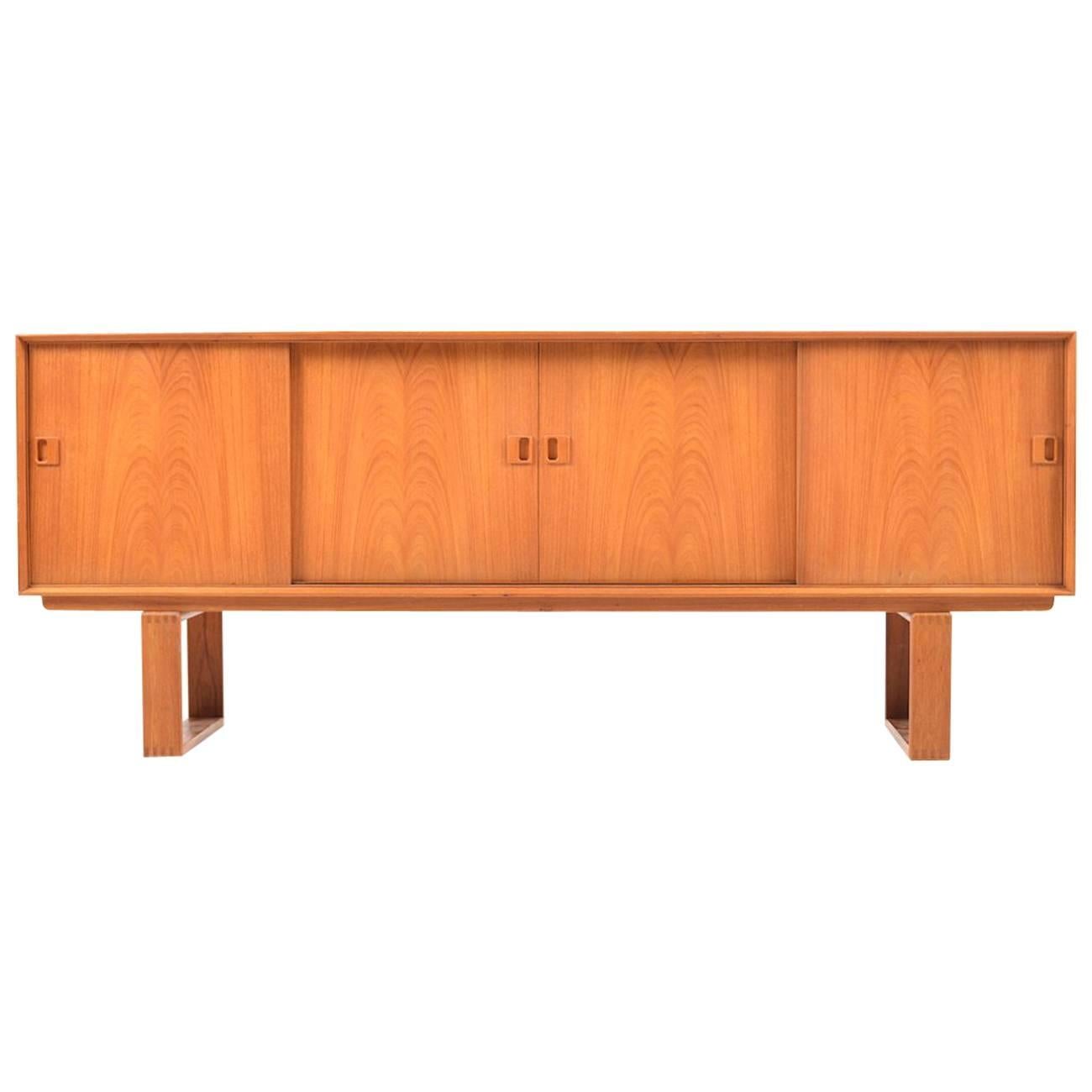 Mid-Century Danish Sideboard in Teak For Sale