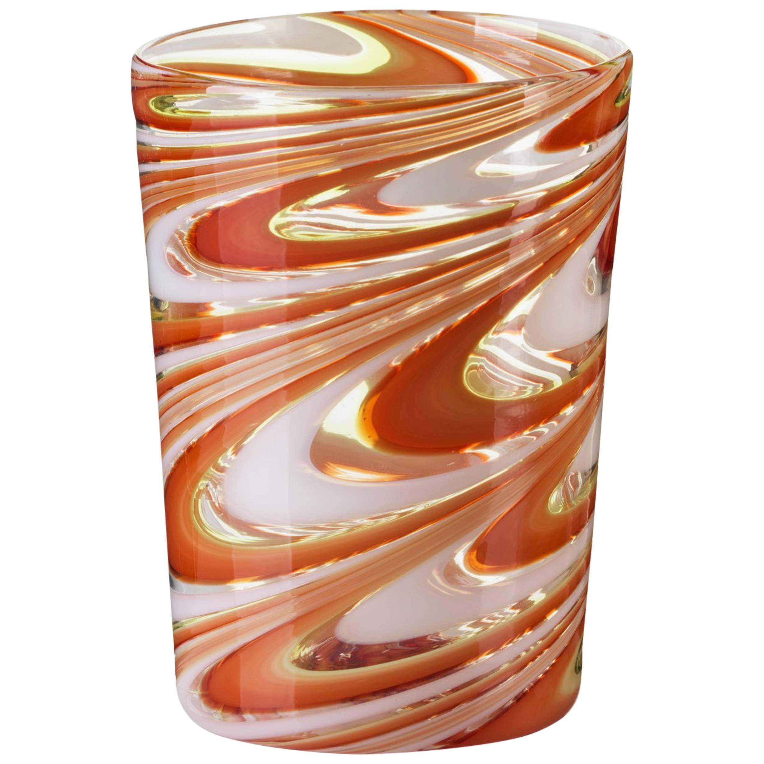 Fenice tumbler, set of two

This tumbler is handcrafted in Venice by Laguna B exclusively for Cabana. They are all hand blown in Murano, Venice. Each item corresponds to two glasses. You can order as many items as desired.