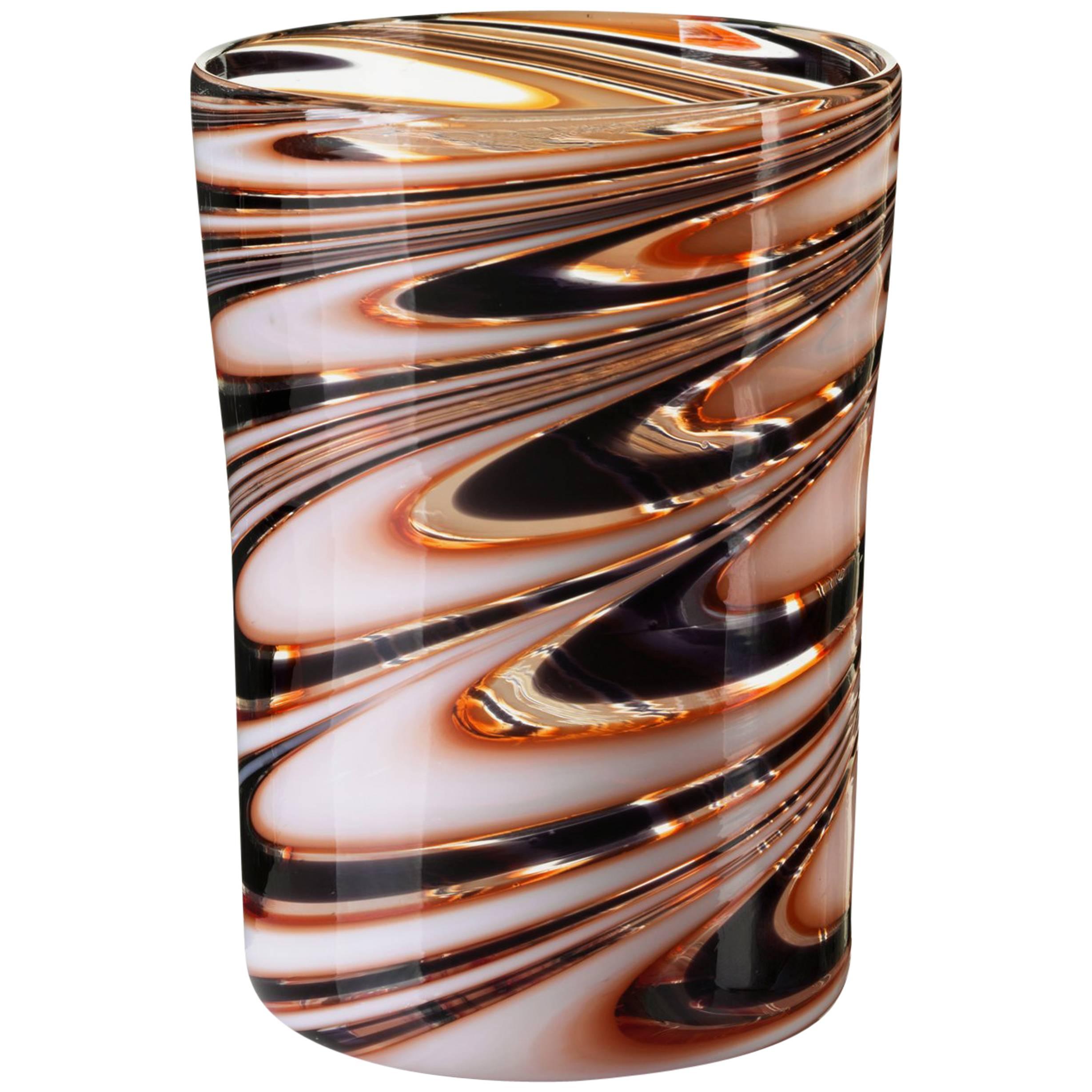 Fenice tumbler, set of two

This tumbler is handcrafted in Venice by Laguna B exclusively for Cabana. They are all hand blown in Murano, Venice. Each item corresponds to two glasses. You can order as many items as desired.