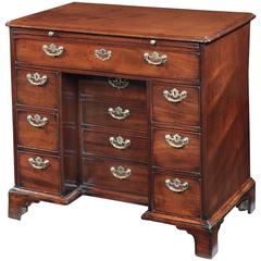 George II Period Mahogany Kneehole Desk 12