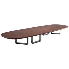 Tecno Design Centre Large Wenge Conference Table 