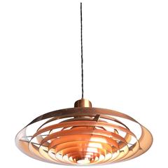 Langelenie Copper Pendant Designed by Poul Henningsen