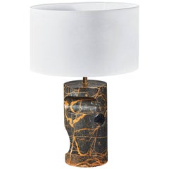 Marble Lamp Fetiche by Hervé Langlais 2017 France One-Off