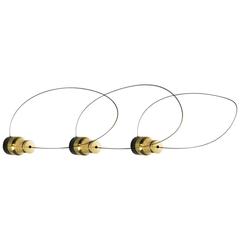Magnetic Coat Hooks Set of Three Made of Brass and Steel, Handcrafted in Chicago 12