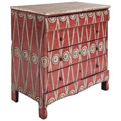 French Neoclassical Painted Chest of Drawers