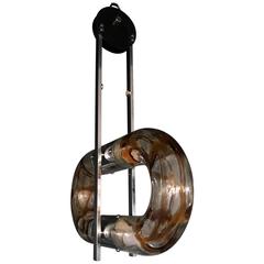 Space Age Chandelier by Aldo Nason for Mazzega, circa 1970 11