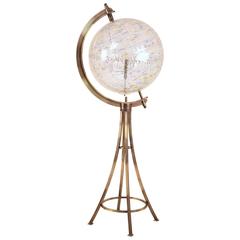 1970's  Brass Celestial Globe