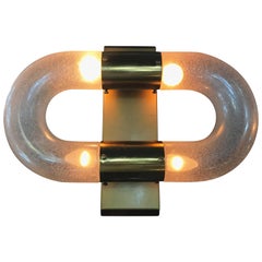 Mid-Century Modern Sconce by Aldo Nason for Mazzega