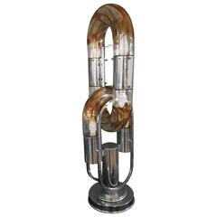 Mid-Century Modern Table Lamp by Aldo Nason for Mazzega 11