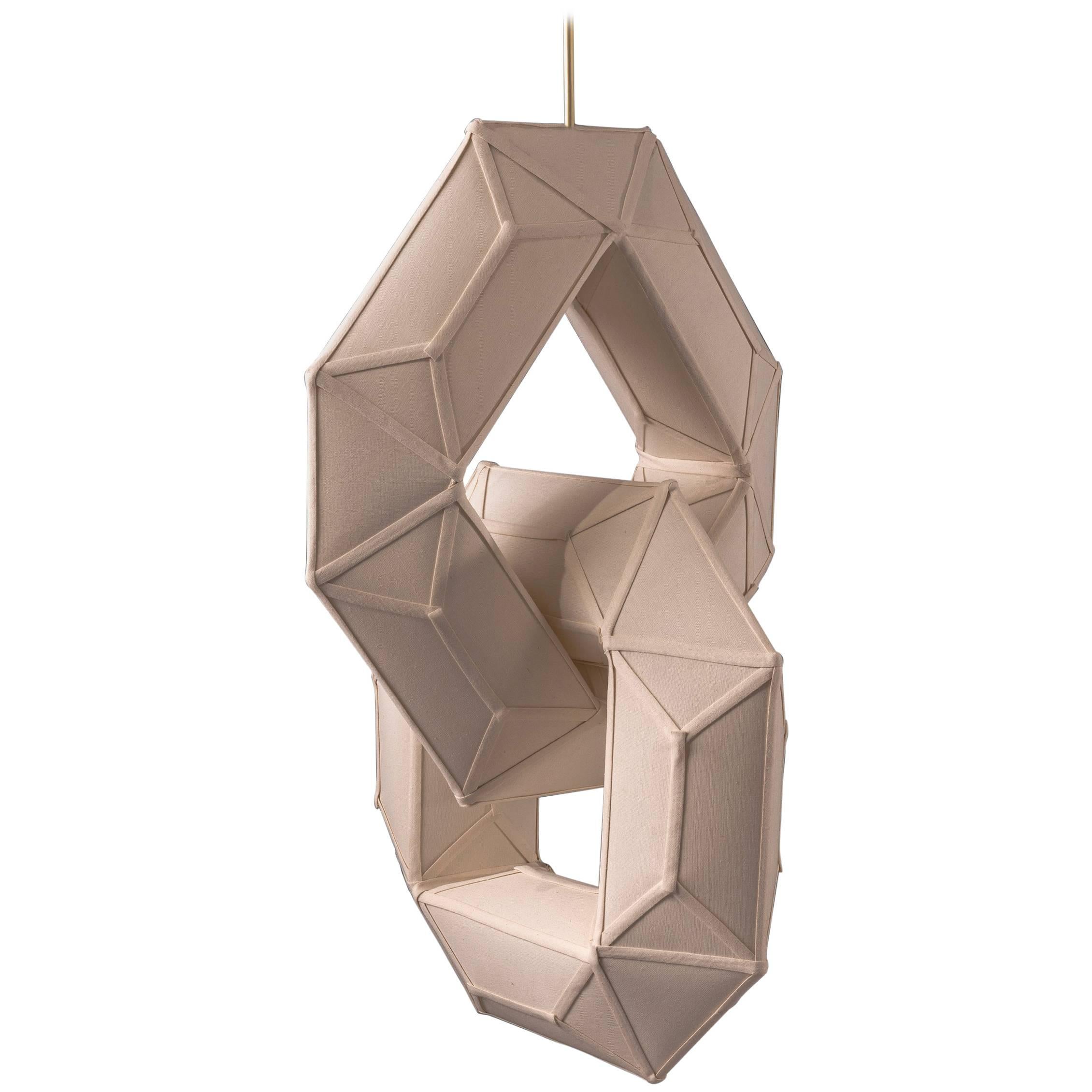 Hyperlink Octagons Chandelier For Sale