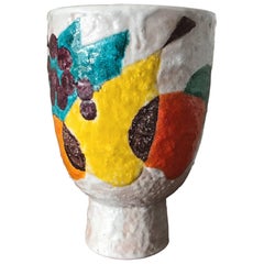 Unusual Italian Ceramic Vase for Raymor