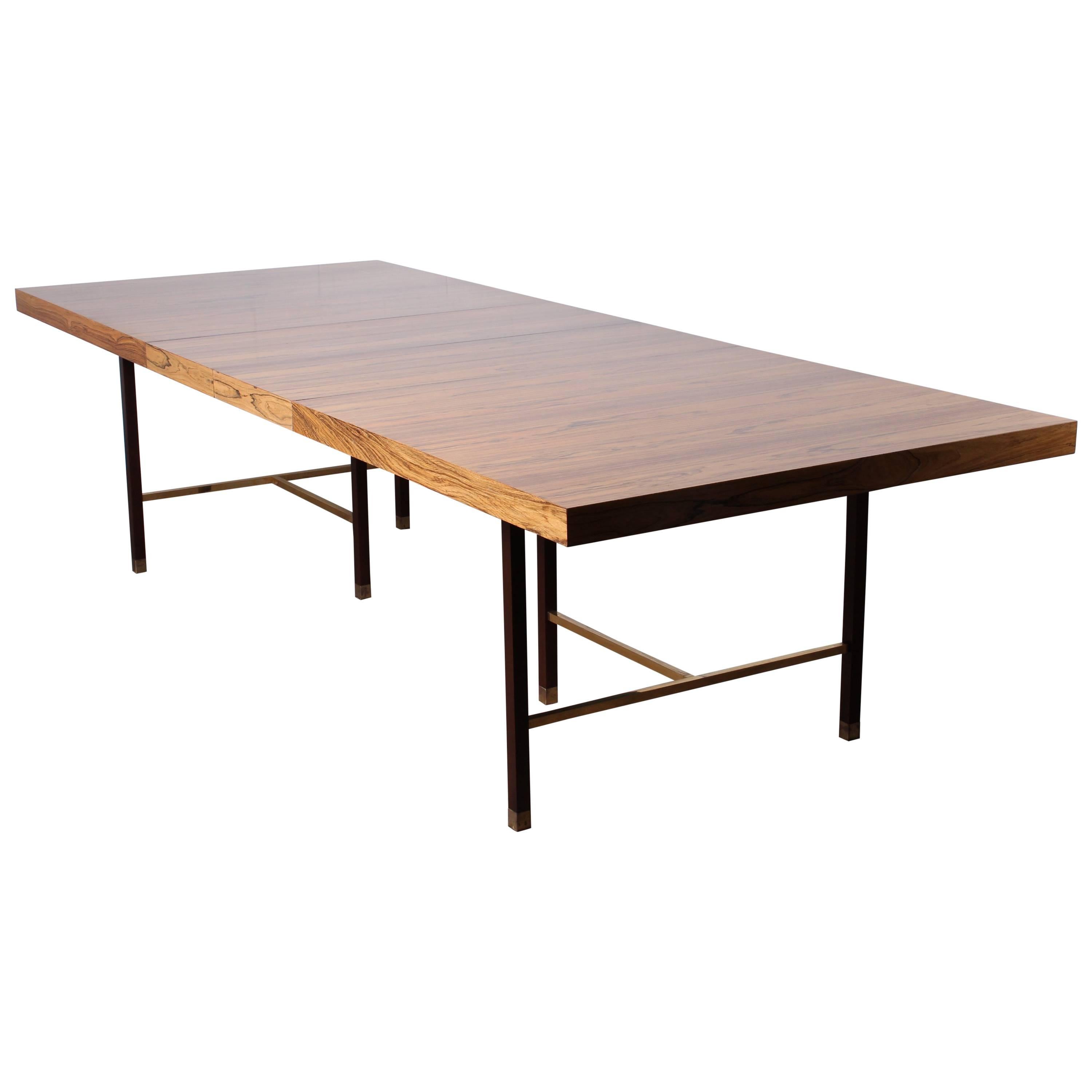 Bleached Rosewood Dining Table by Harvey Probber
