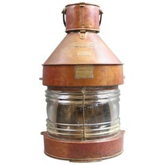 Solid Copper Ship's Masthead Lantern