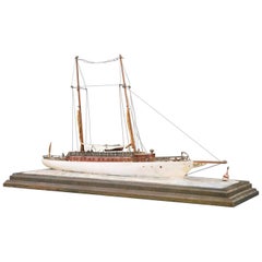 Detailed Model of Schooner Yacht Lavinan