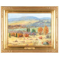 Oil Landscape Painting by Myra Louise Sawyer 1