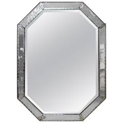 Antique Very Large Venetian Mirror
