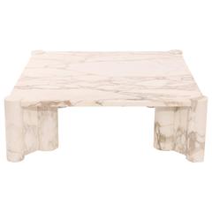 Gae Aulenti Calacatta Marble Jumbo Table