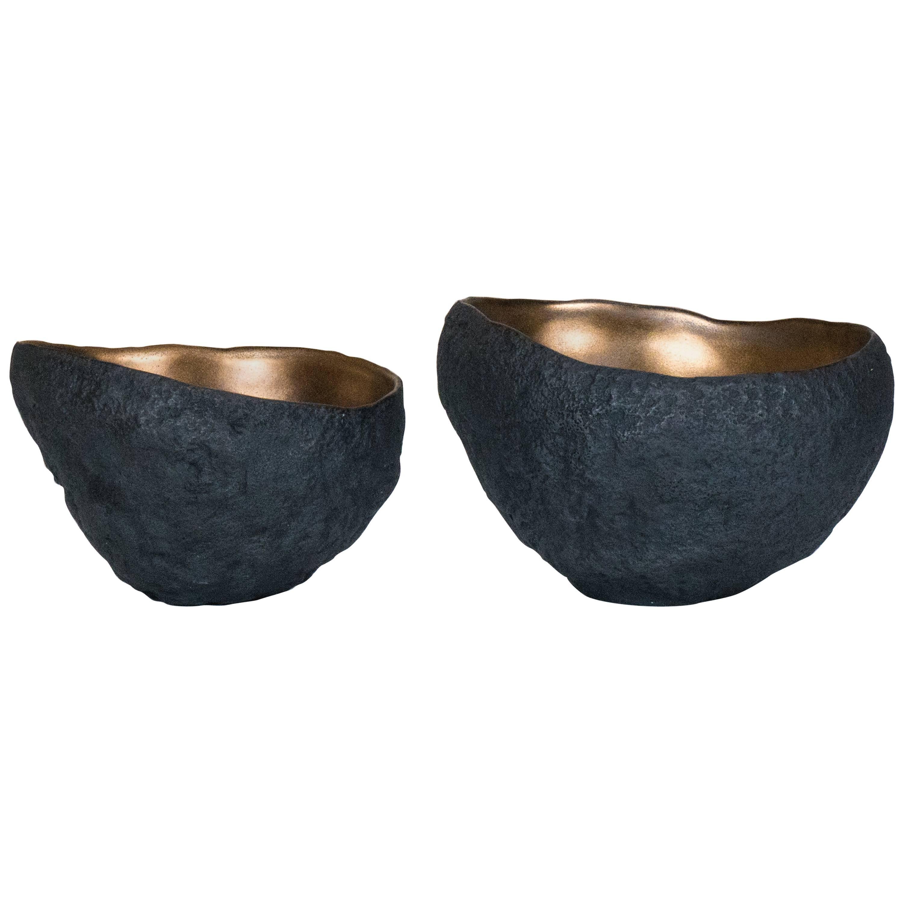 Two Small Ceramic Bowls by Cristina Salusti
