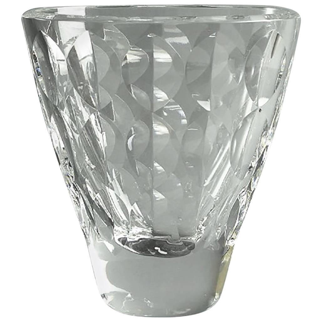 Glass Vase by Ingeborg Lundin for Orrefors