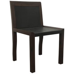 Orianna Chair in Argentine Rosewood and Wrapped Leather from Costantini