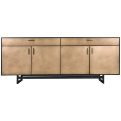 Gotham Credenza, Customizable Wood, Metal and Resin