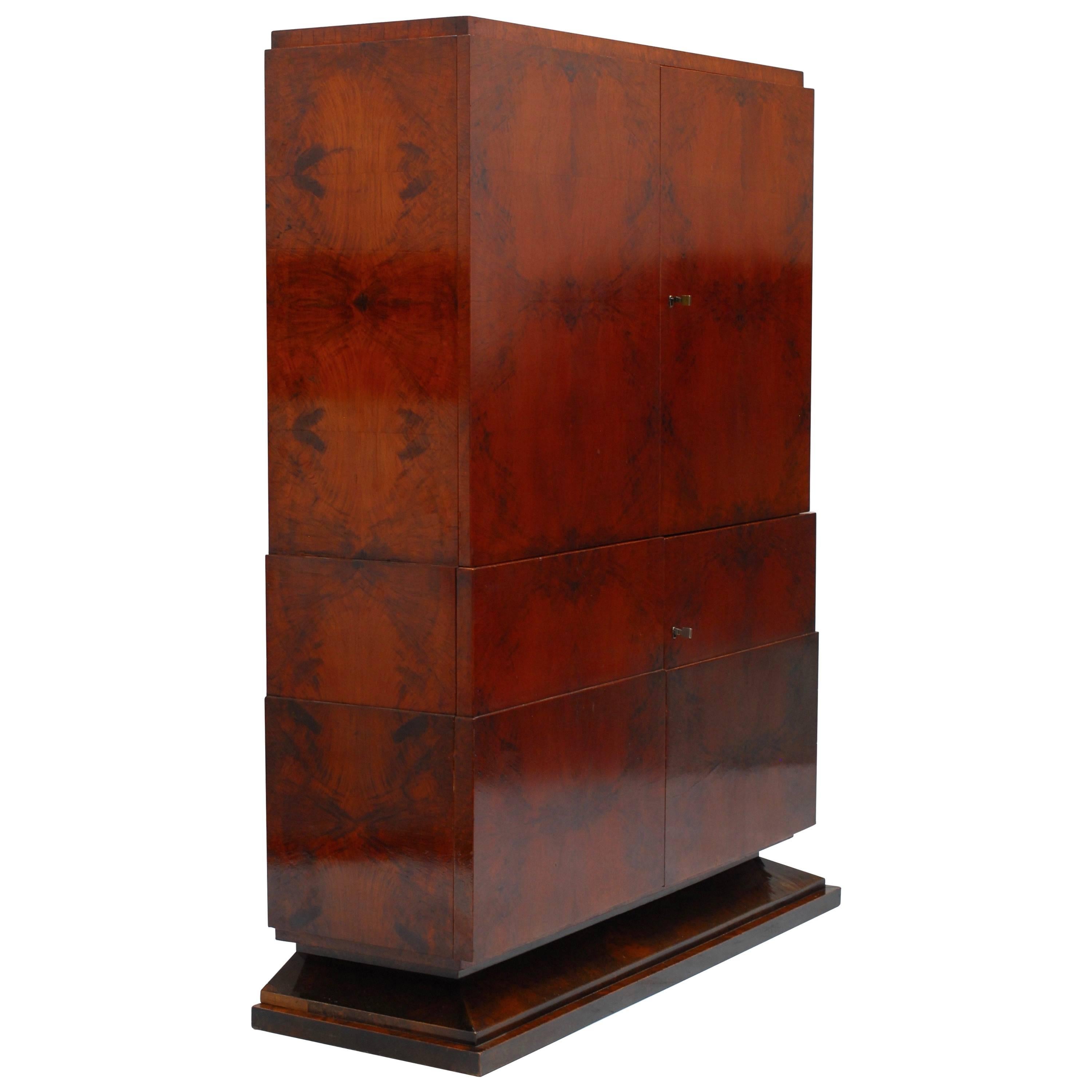 Early Art Deco Modernist Cabinet For Sale