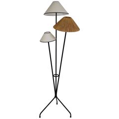 French Floor Lamp in the Manner of Maison Arlus 8