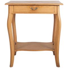 Small Oak Console Table