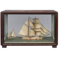 Fine Diorama of the Windjammer Sarah