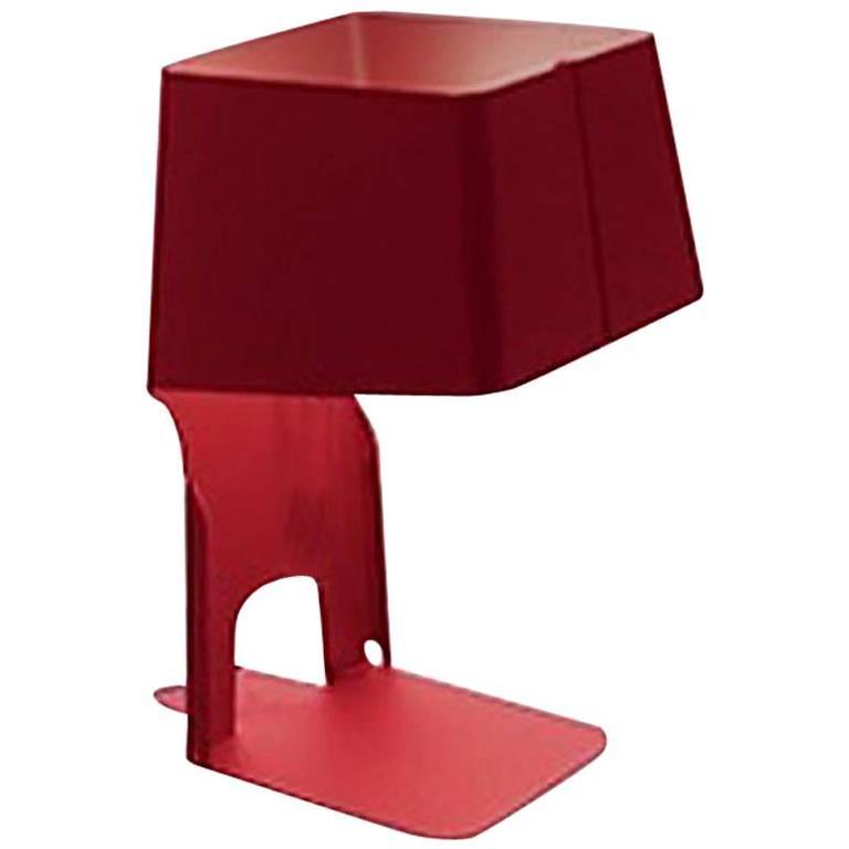 Red Leti Table Lamp Bookend by Matteo Ragni for Artemide, Italy For Sale at  1stDibs | leti lighting