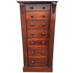 19th Century Mahogany Wellington Chest, English, circa 1880