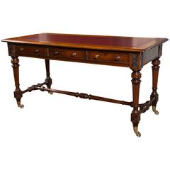 Walnut Library Table or Desk 11