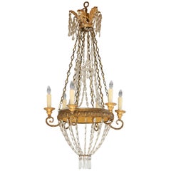 18th Century Basket Form Six-Light Italian Chandelier 4