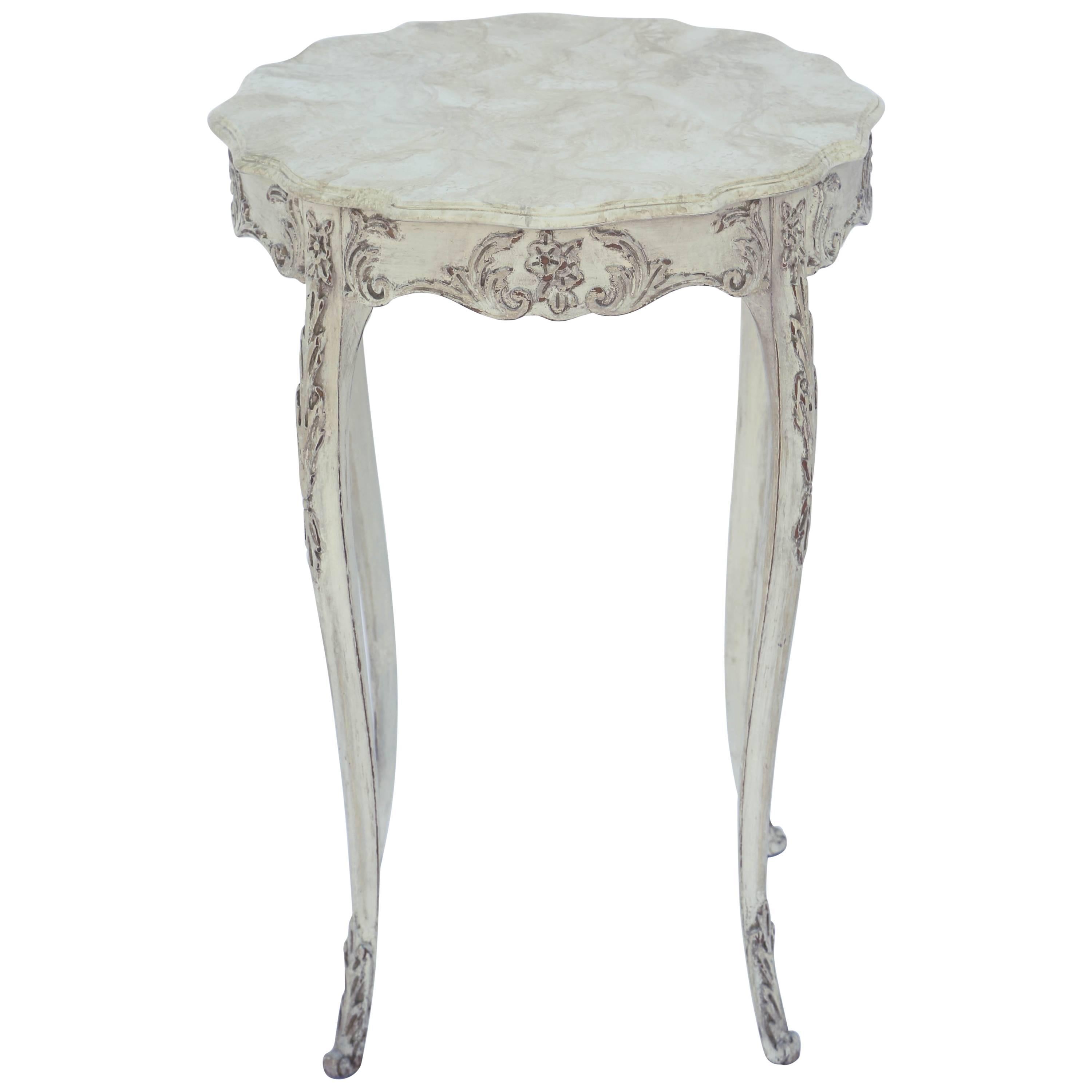 Painted French Louis XV Occasional Table