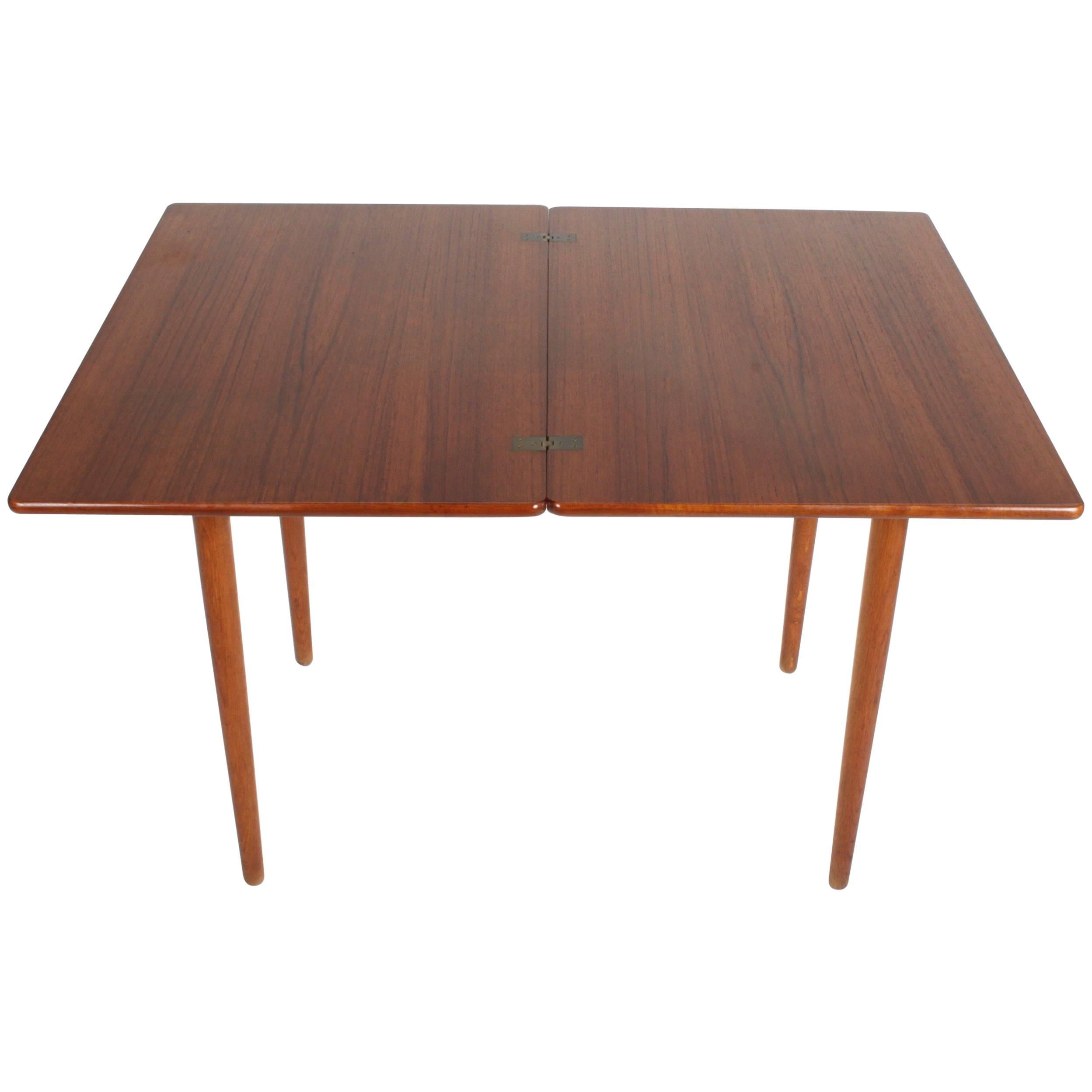 Hans J. Wegner Flip Top Table or Desk, Andreas Tuck, Denmark For Sale