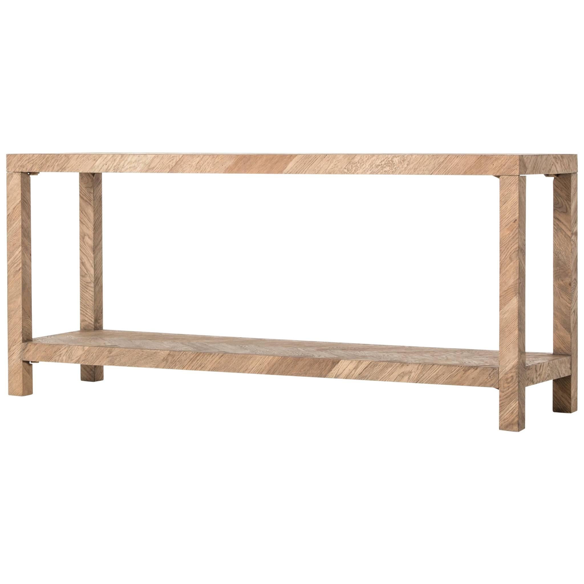 Parsons Style Console Table For Sale
