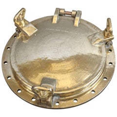Solid Brass Ship's Porthole