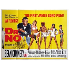 Filmplakat ""Dr. No", 1962