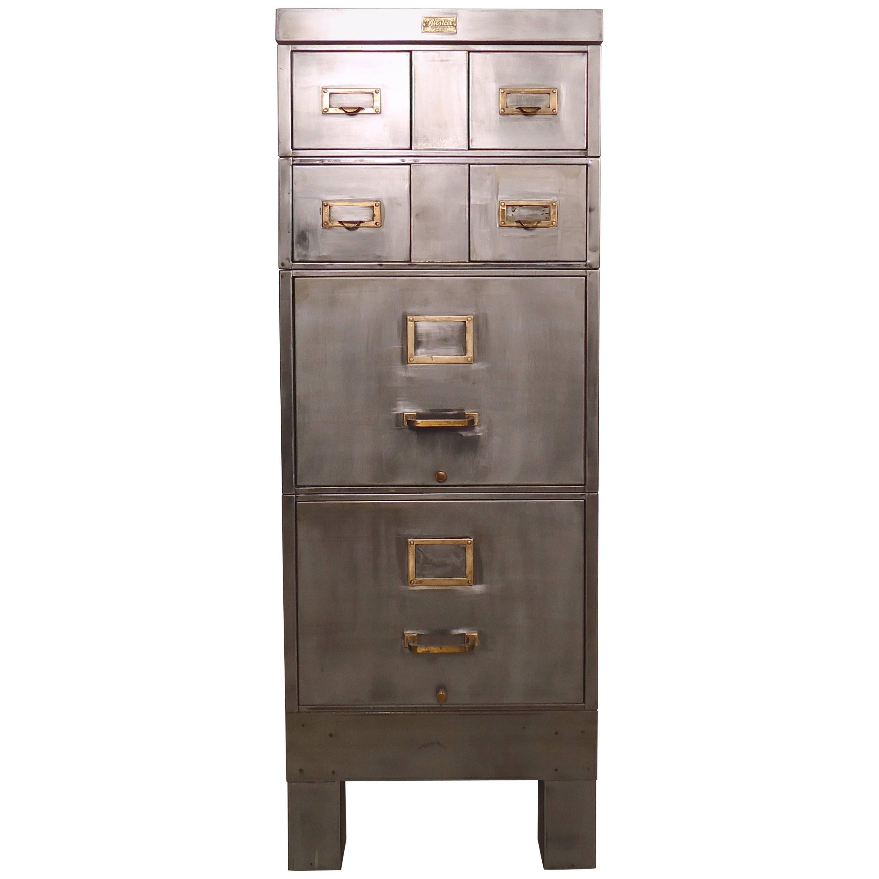 Restored Stacking File Cabinet