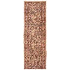 Antique 19th Century Persian Lavar Kerman Runner